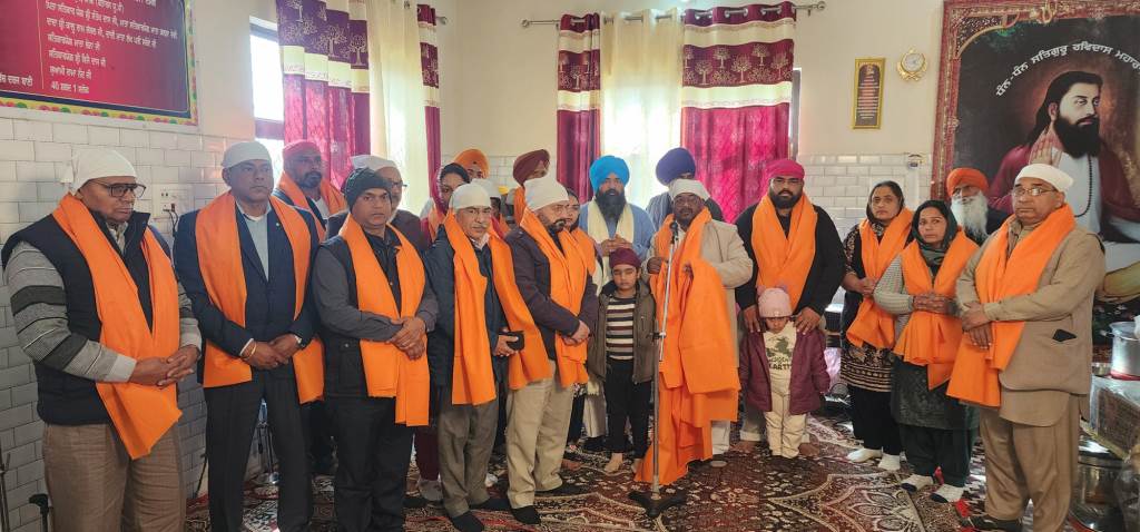 A thanksgiving ceremony was held in the joy of Harbhajan Singh Mehmi becoming a Zilla Parishad member